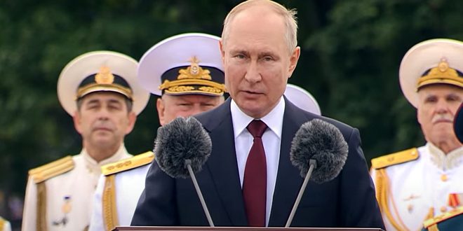 دام برس : دام برس | بوتين: البحرية الروسية قادرة على توجيه ضربة عسكرية لأي عدو محتمل
